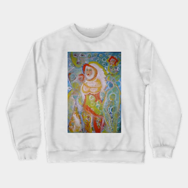 The Passion of the Western Mind Crewneck Sweatshirt by Sarah Curtiss